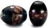Oval  Gold Stone Beads - click here for large view